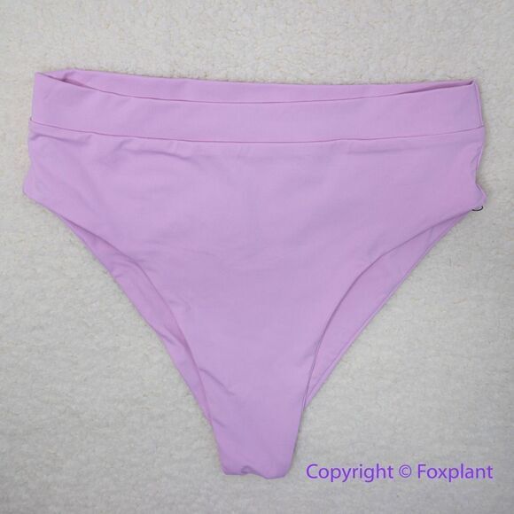 New! Set! Toast Swim crop surf bikini top High Waist, String Bikini Bottom, M - Picture 7 of 16